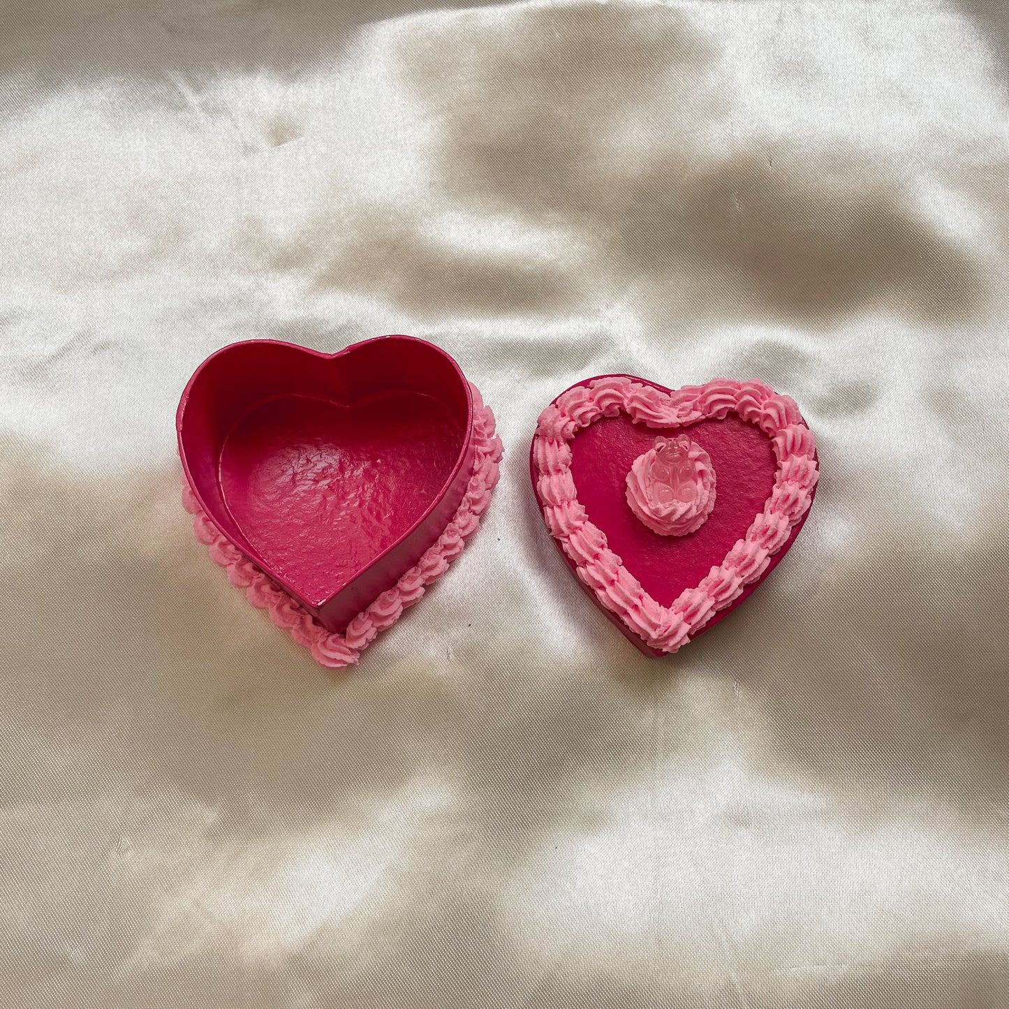pink gummy bear trinket box