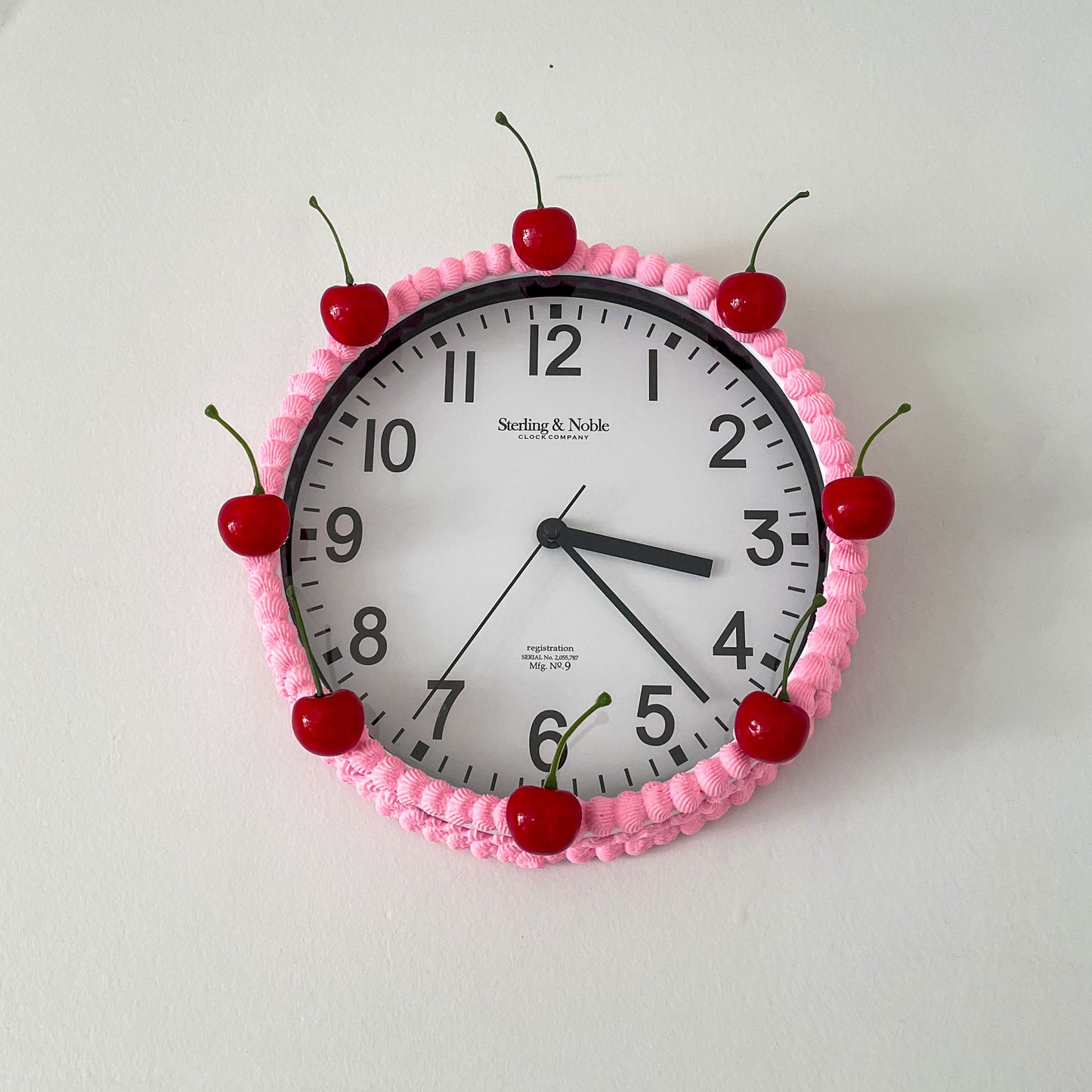 cake o'clock! wall clock